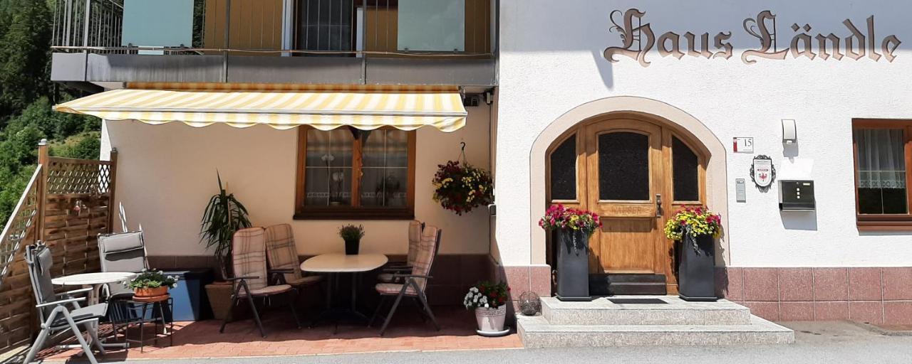 Ferienwohnung Haus Ländle Ischgl Exterior foto